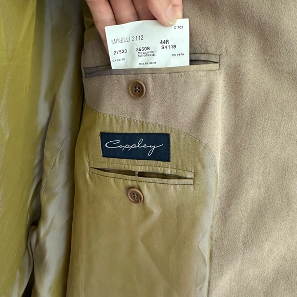 Coppley men’s Faux Suede Blazer 46R - Picture 7 of 7